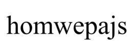 HOMWEPAJS trademark