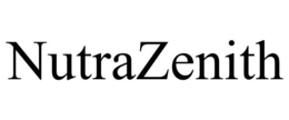 NUTRAZENITH trademark