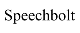 SPEECHBOLT trademark