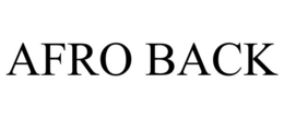 AFRO BACK trademark
