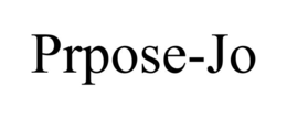 PRPOSE-JO trademark