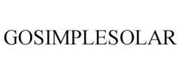 GOSIMPLESOLAR trademark