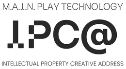 M.A.I.N. PLAY TECHNOLOGY IPC@ INTELLECTUAL PROPERTY CREATIVE ADDRESS trademark