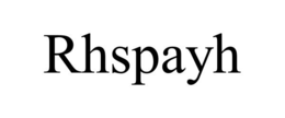 RHSPAYH trademark
