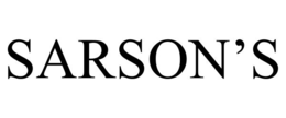 SARSON’S trademark