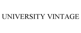 UNIVERSITY VINTAGE trademark