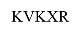 KVKXR trademark