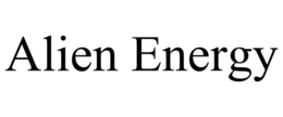 ALIEN ENERGY trademark