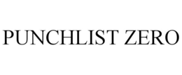 PUNCHLIST ZERO trademark