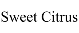SWEET CITRUS trademark