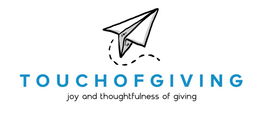 TOUCHOFGIVING JOY AND THOUGHTFULNESS OF GIVING trademark