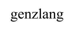 GENZLANG trademark