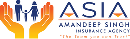 ASIA AMANDEEP SINGH INSURANCE AGENCY "THE TEAM YOU CAN TRUST" trademark