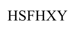 HSFHXY trademark