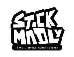 STICK MADLY FANS & BRANDS GLUED FOREVER trademark