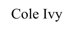 COLE IVY trademark