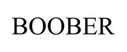 BOOBER trademark