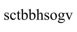 SCTBBHSOGV trademark