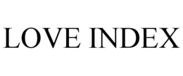 LOVE INDEX trademark