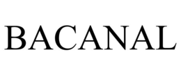 BACANAL trademark