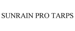 SUNRAIN PRO TARPS trademark