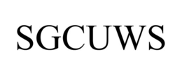 SGCUWS trademark