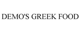 DEMO'S GREEK FOOD trademark