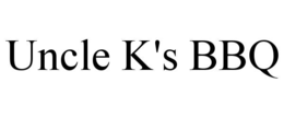 UNCLE K'S BBQ trademark