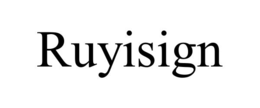 RUYISIGN trademark