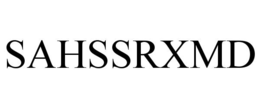 SAHSSRXMD trademark