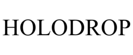 HOLODROP trademark