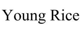 YOUNG RICE trademark