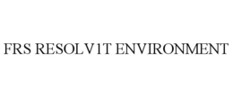 FRS RESOLV1T ENVIRONMENT trademark