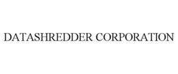 DATASHREDDER CORPORATION trademark