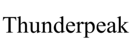 THUNDERPEAK trademark