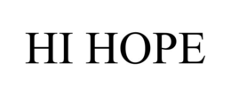 HI HOPE trademark