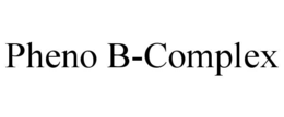 PHENO B-COMPLEX trademark