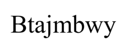 BTAJMBWY trademark