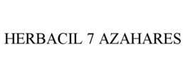 HERBACIL 7 AZAHARES trademark