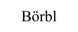 BÖRBL trademark