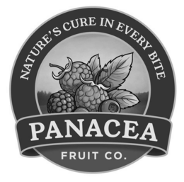 NATURE'S CURE IN EVERY BITE PANACEA FRUIT CO. trademark