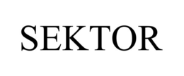 SEKTOR trademark
