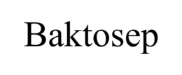 BAKTOSEP trademark