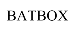 BATBOX trademark