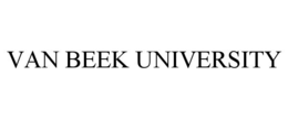 VAN BEEK UNIVERSITY trademark