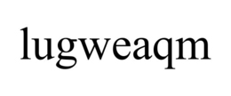 LUGWEAQM trademark