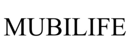 MUBILIFE trademark