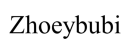 ZHOEYBUBI trademark