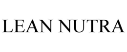 LEAN NUTRA trademark