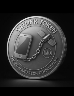 SATLINK TOKEN THE COIN AND TECH CONNECTION UAQ trademark